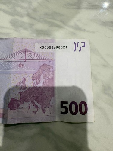 Banconota 500 trichet euro - banconota,