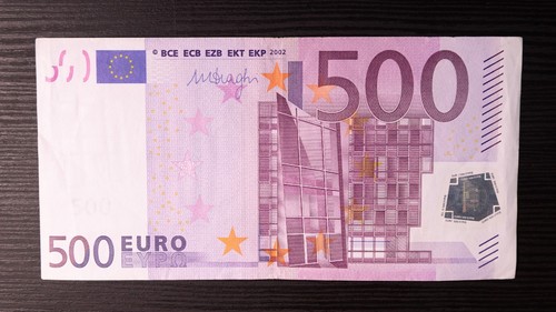 Banconota 500 euro - 500,