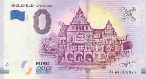 Banconota zero euro souvenir - zero,