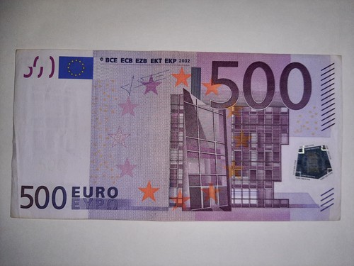 Banconota 500 euro trichet - banconota,