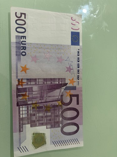 Banconota 500 euro 2002 grado - banconota,