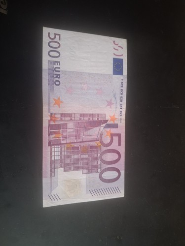 Banconota 500 euro f001 - 500,