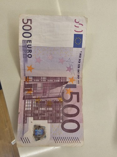 Banconota 500 euro - 500,