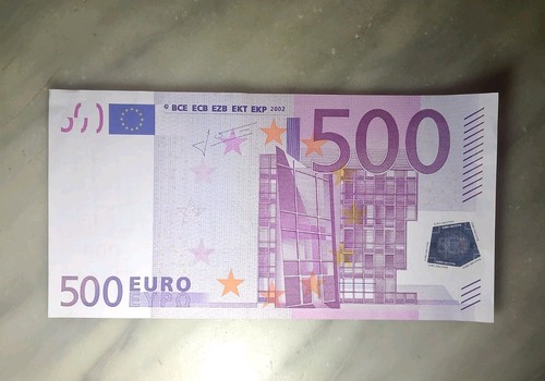 Banconota rara euro 500