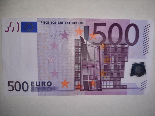 Banconota 500 euro - banconota, da