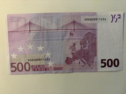 Banconota 500 euro - 500, euro,