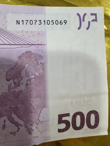 Rara banconota 500 - rara,