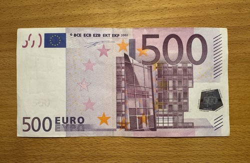 Banconota 500 euro - banconota, da