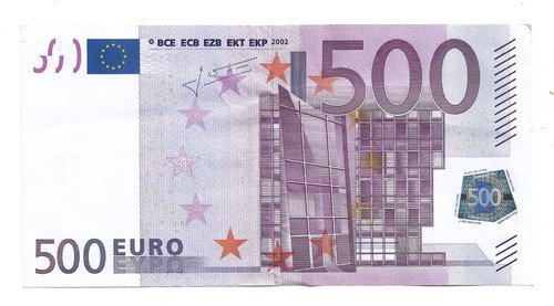 Banconota unione europea 500 - banconota,