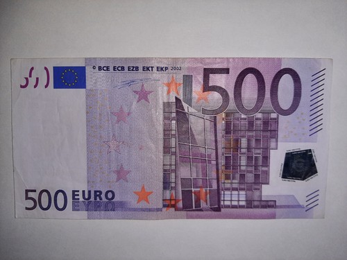Banconota 500 euro - da,