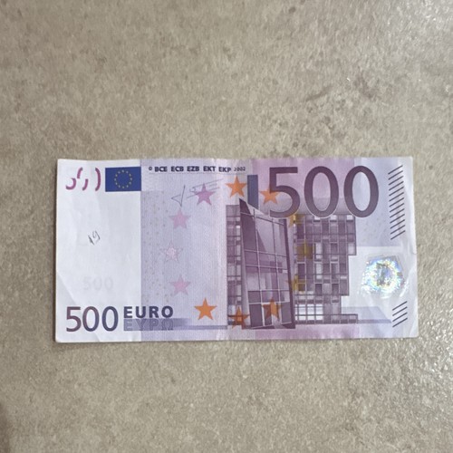 Banconota 500 euro serie 2002 - 500,