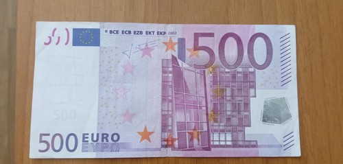Banconota 500 euro nr - 500,