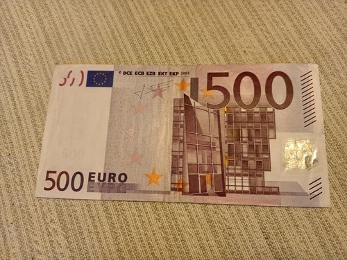 Banconota 500 euro trichet - 500,