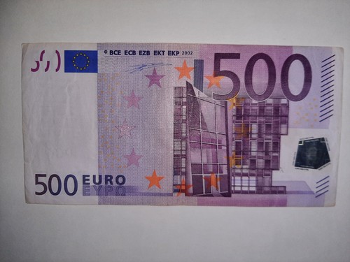 Banconota 500 euro - 500,