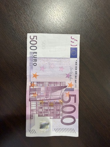 Banconota 500 euro serie - banconota,