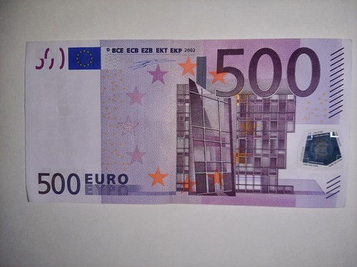 Banconota 500 euro - 500,