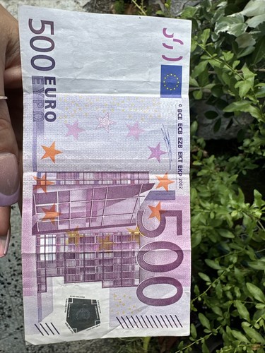 Banconota 500 euro - banconota, da
