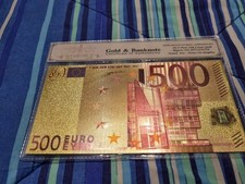 Banconota 500 Euro Placcata In