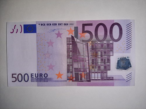 Banconota 500 euro - 500,