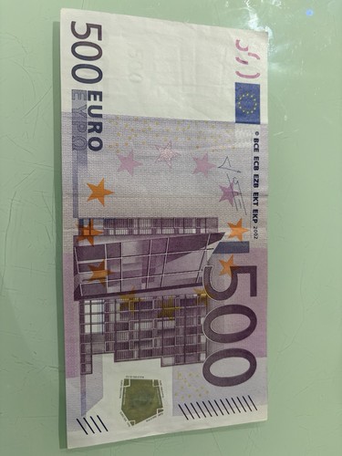 Banconota 500 euro 2002 grado - banconota,
