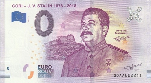 Banconota zero euro ricordo - 0,