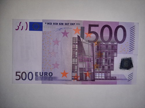 Banconota 500 euro - banconota, da