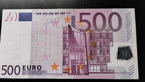 Banconota collezione 500 - banconota, 500€