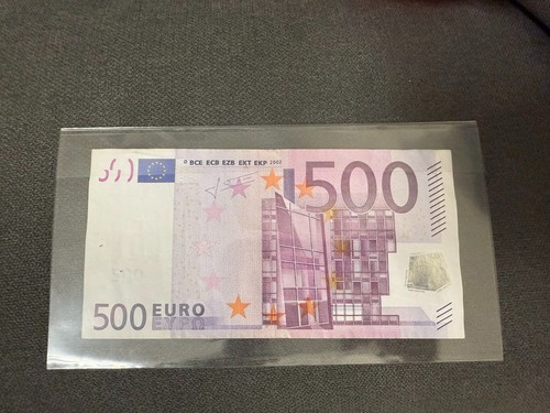 Banconota 500 euro serie - 500,
