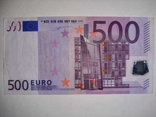 Banconota 500 euro - banconota, duisenberg