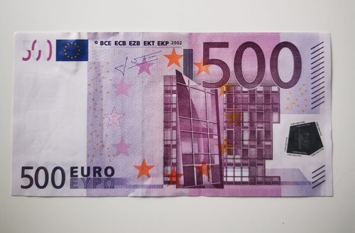 Banconota 500 euro 2002 serie - 500,