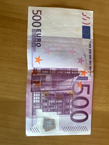 Banconota 500 euro firma - banconota,